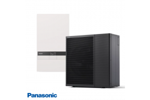 Šilumos siurblys oras - vanduo PANASONIC Aquarea Bi-Bloc K karta 5,0-5,0 kW WH-SDC0309K3E5-WH-UDZ05KE5 be karšto vandens talpos, su vėsinimo funkcija, su 3kW tenu 230-230V R32 KIT-WC05K3E5